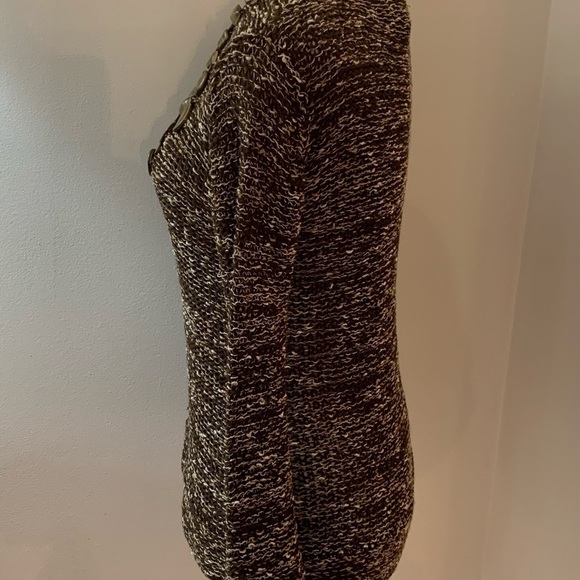 BCBGMaxazria brown/beige sweater, size S - Picture 6 of 9